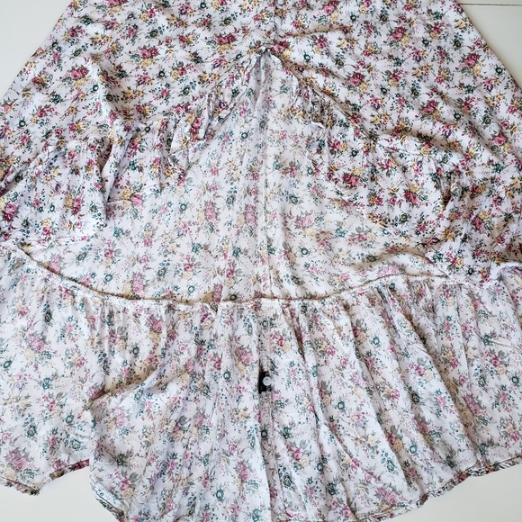 Auguste cross strap Floral high low maxi dress - Picture 16 of 16